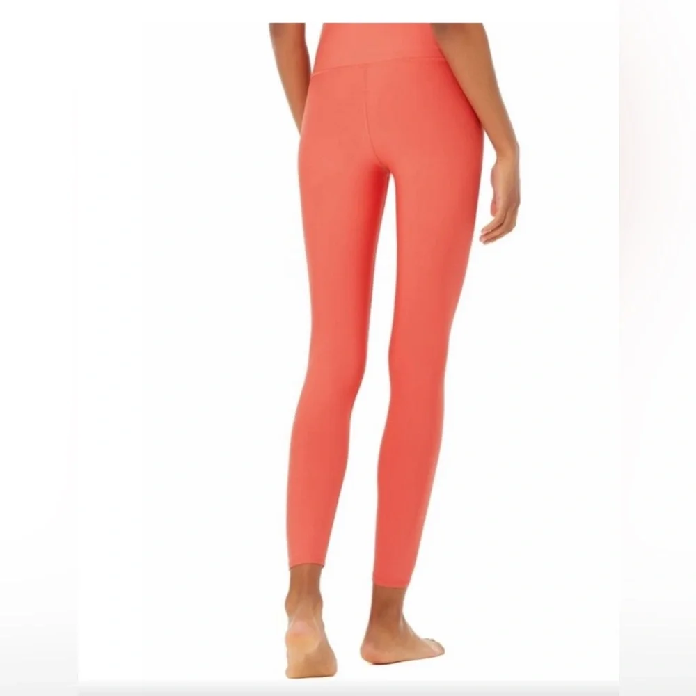 Alo 7/8 high waist airlift leggings - coral S